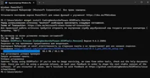 Работа с DISMTools: описание графического интерфейса диспетчера образов Windows 11
