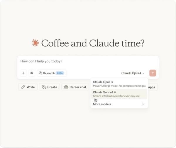 Anthropic представила новые ИИ-модели Claude 4