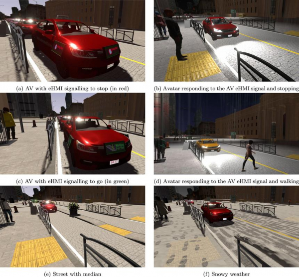 VR помог в исследование стресса пешеходов в городах