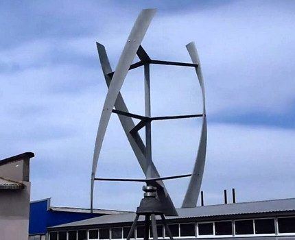 Вертикальный ветрогенератор своими руками: как собрать ветряк с вертикальной осью вращения