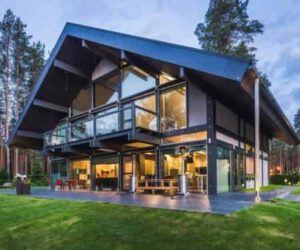 Особенности остекления фахверковых домов