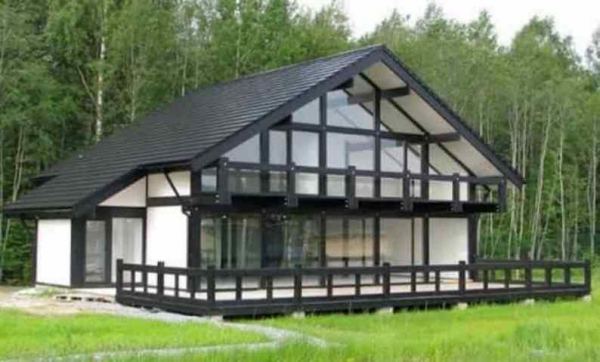 Особенности остекления фахверковых домов