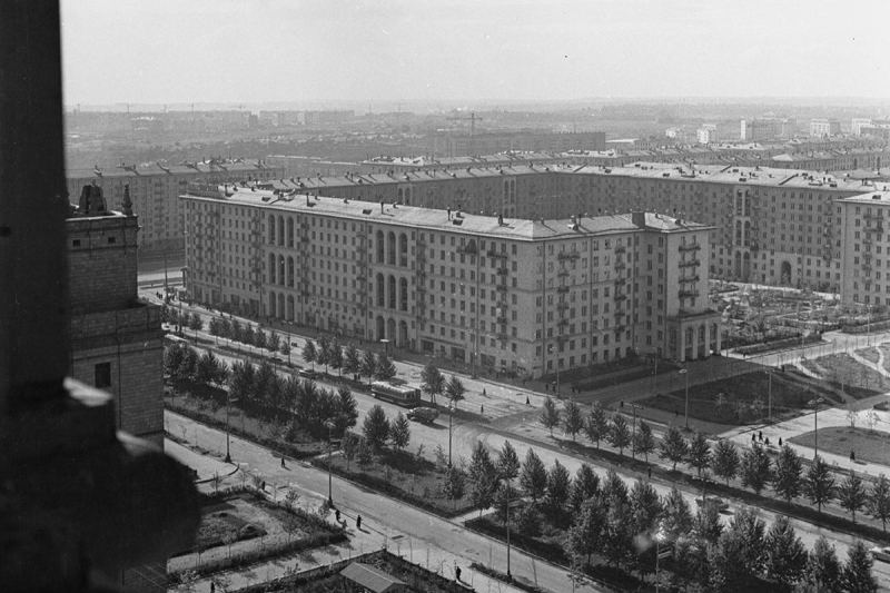 Эра сталинских высоток и восстановления городов: советский