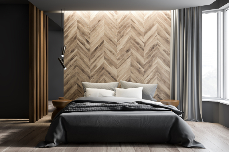 Ламинат на стенах: варианты отделки и особенности монтажа