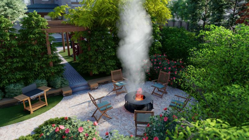 Зеркальные стены, сад без сорняков и другие новинки загородного дома