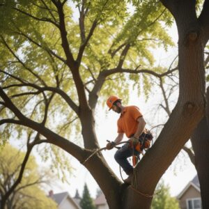 Цена санитарной обрезки деревьев начинается от 1000 ₽