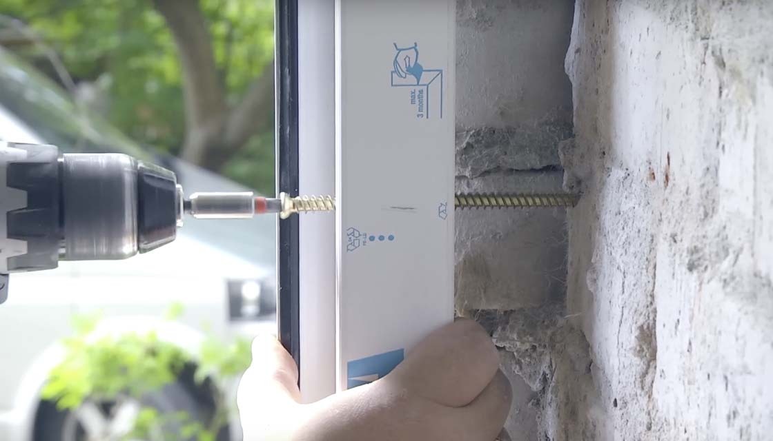 Монтаж окна